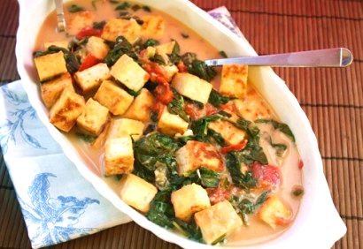 tofu-spinati